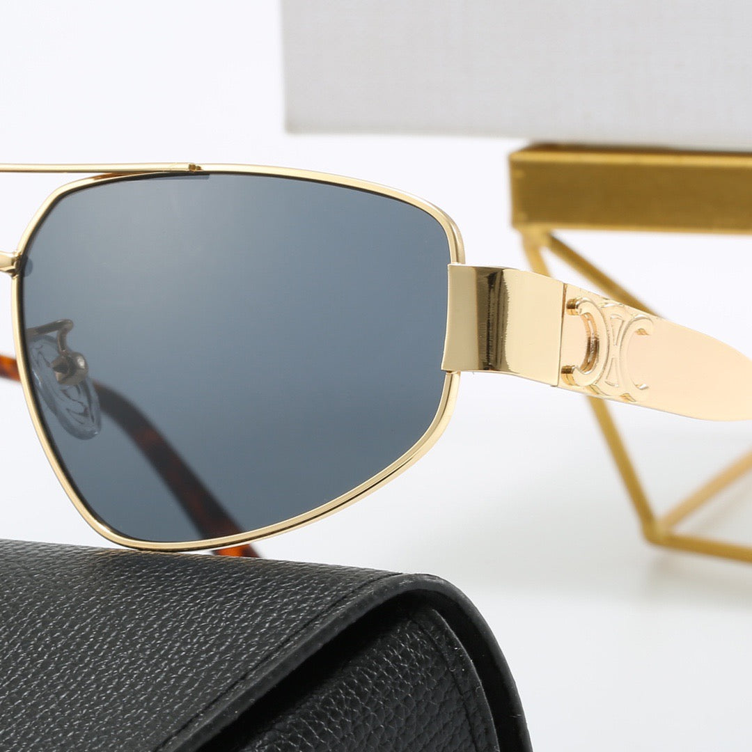 Fashion Arc de Triomphe Metal Sunglasses