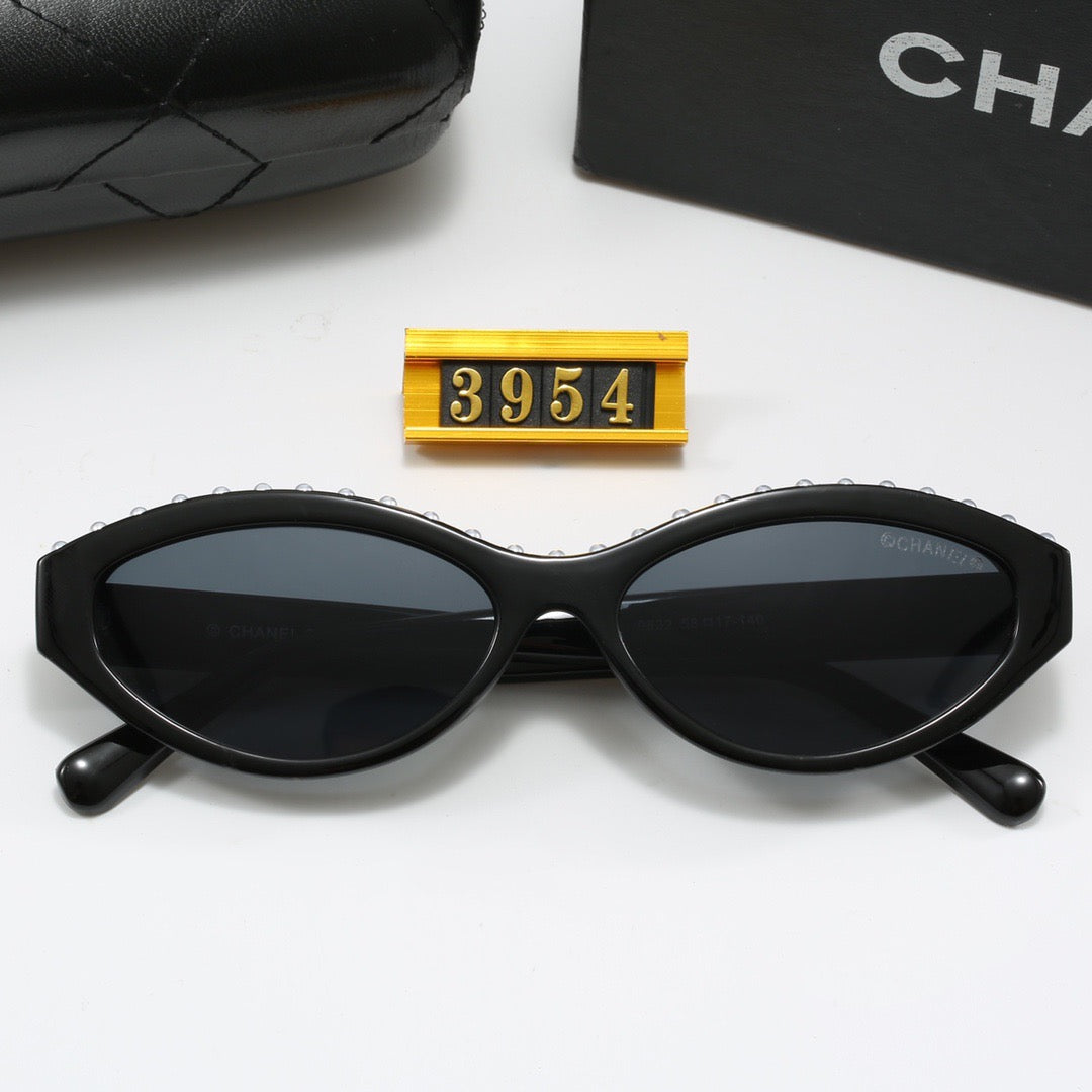 Luxury Pearl Cat Eye Sunglasses