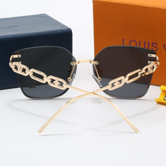 Frameless gradient sunglasses