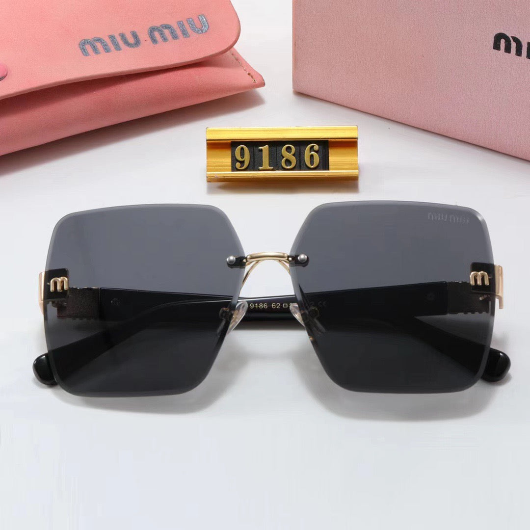 Frameless gradient sunglasses