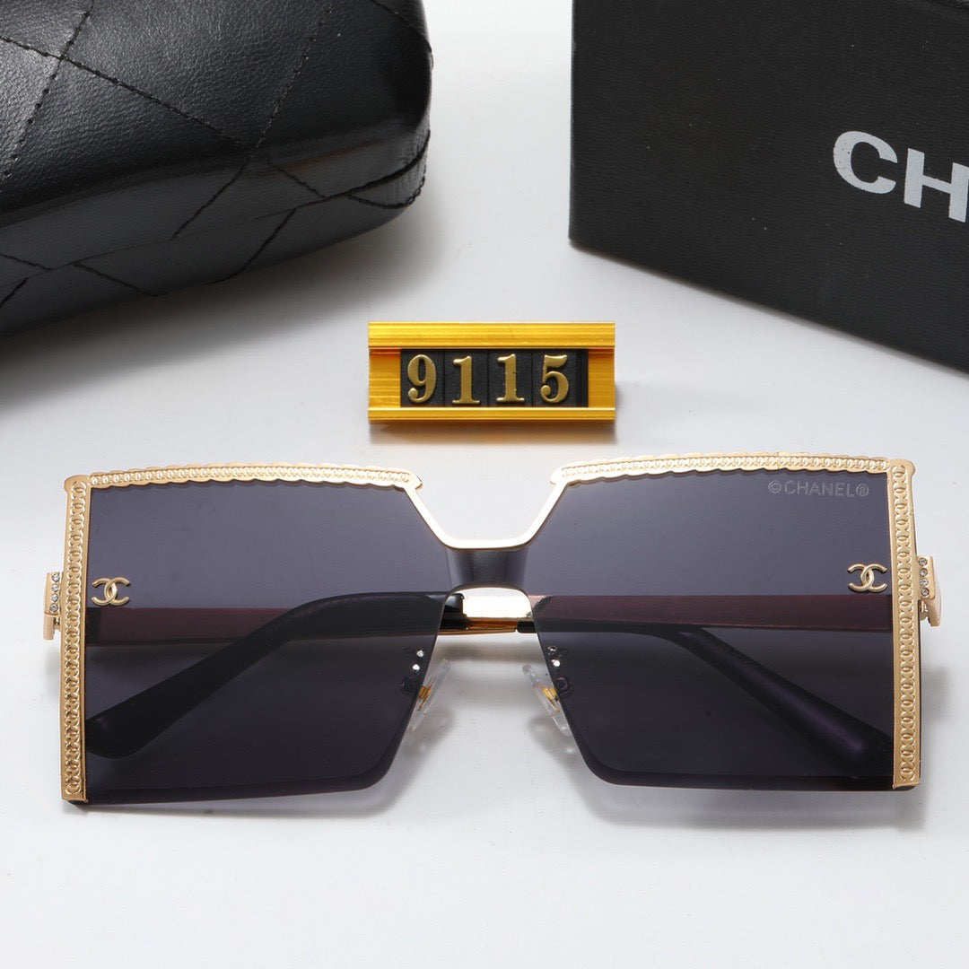 Fashion metal frame sunglasses