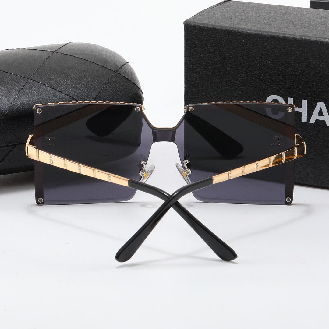 Fashion metal frame sunglasses