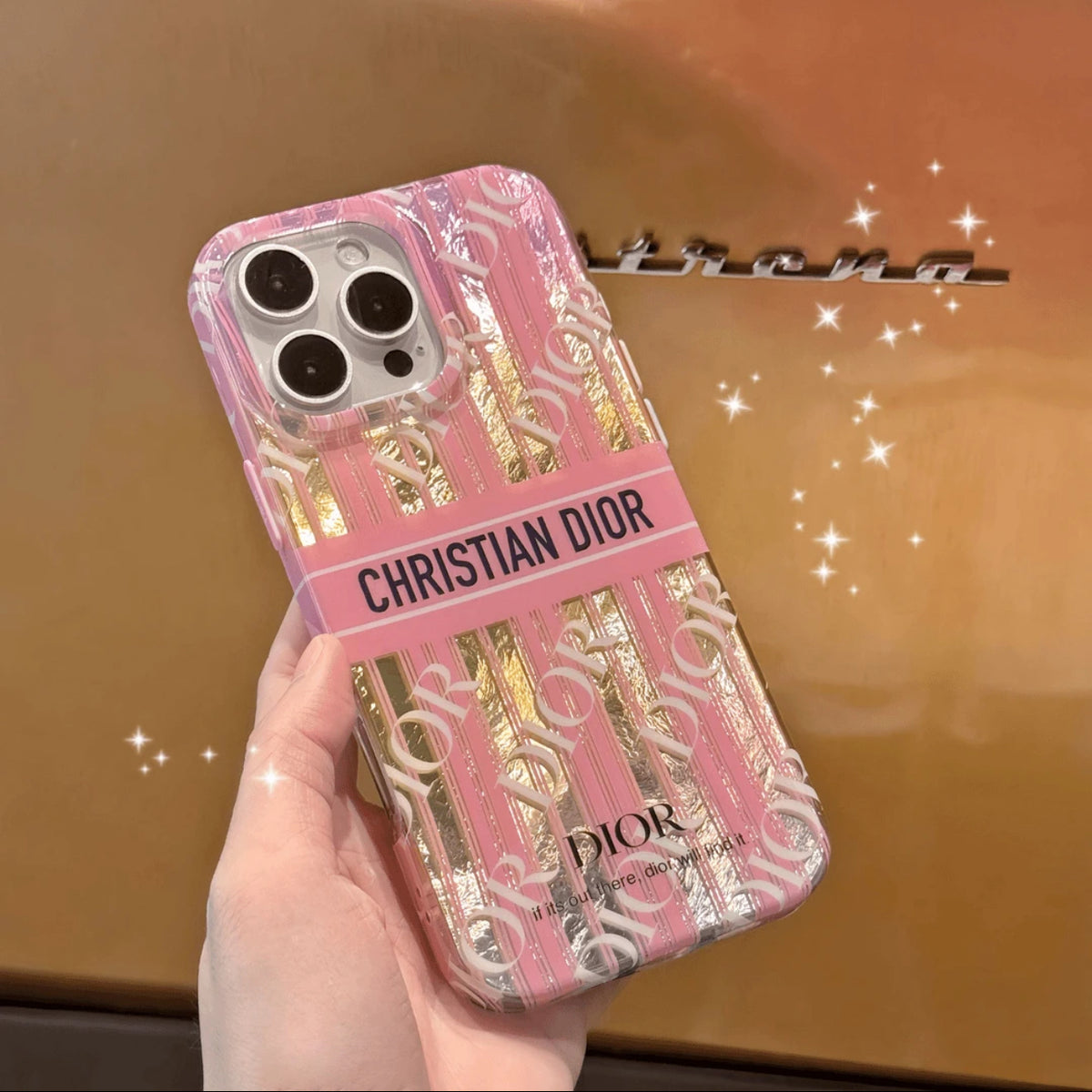 Luxury sequin silicone case