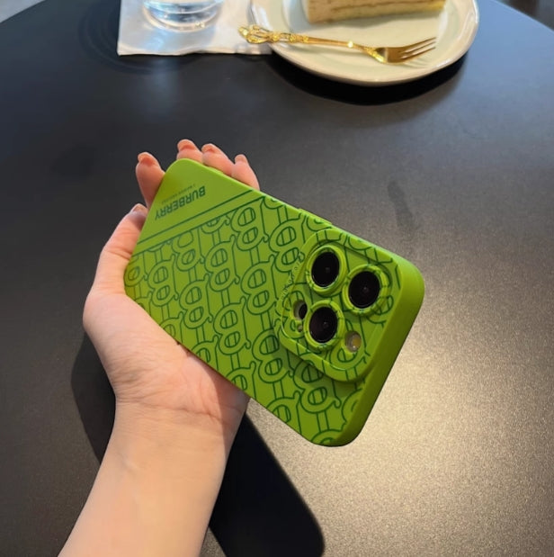 Luxury printed silicone case