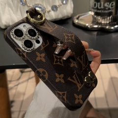 Luxury leather printed case