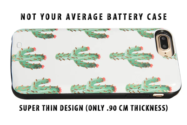 Cactus Battery Power Phone Case