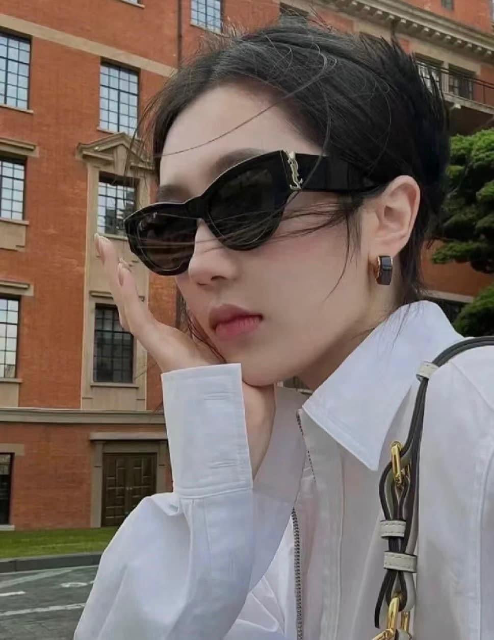 Fashionable new cat-eye sunglasses