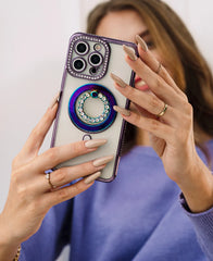 Purple Glam MagSafe Phone Case