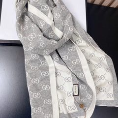 All-match Double G Jacquard Scarf