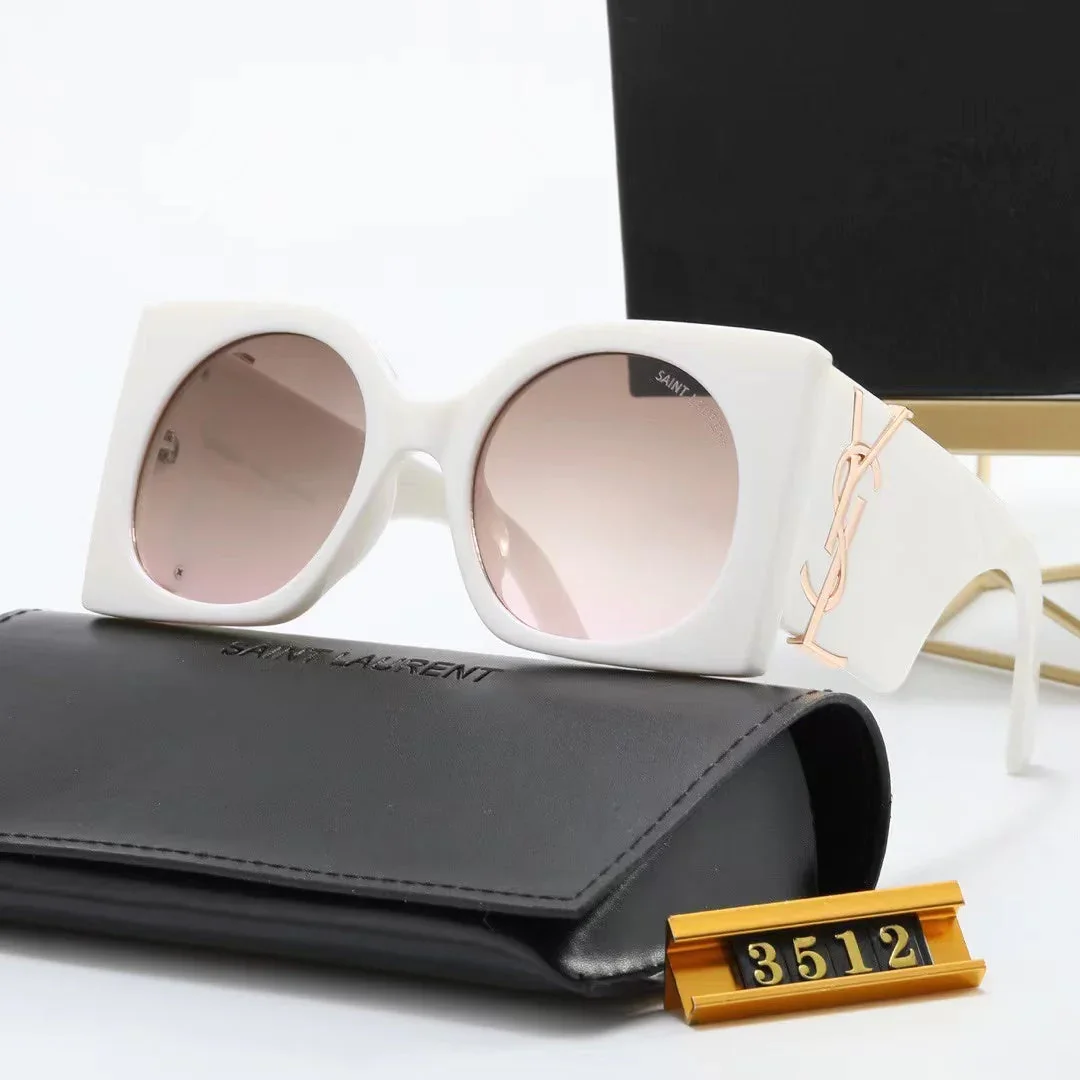 Retro large frame sunglasses