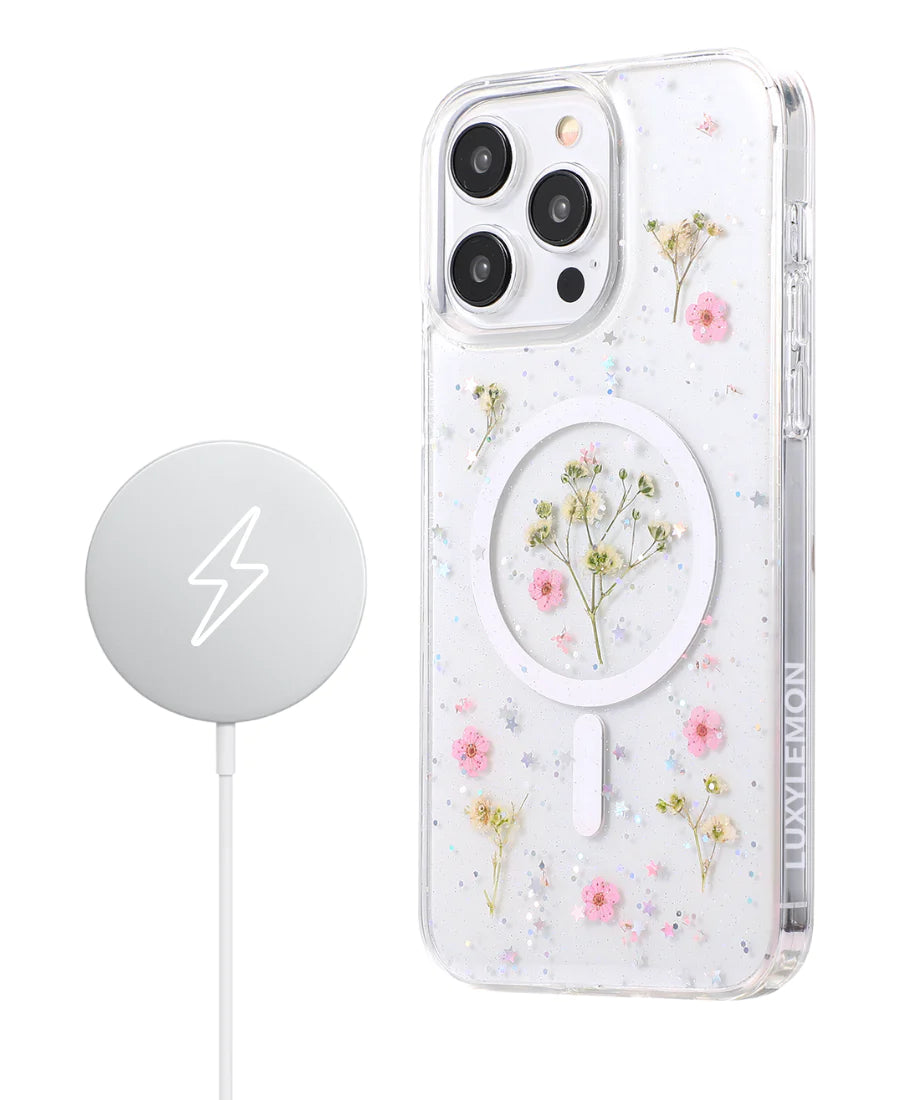 Pink Petite Floral MagSafe Phone Case