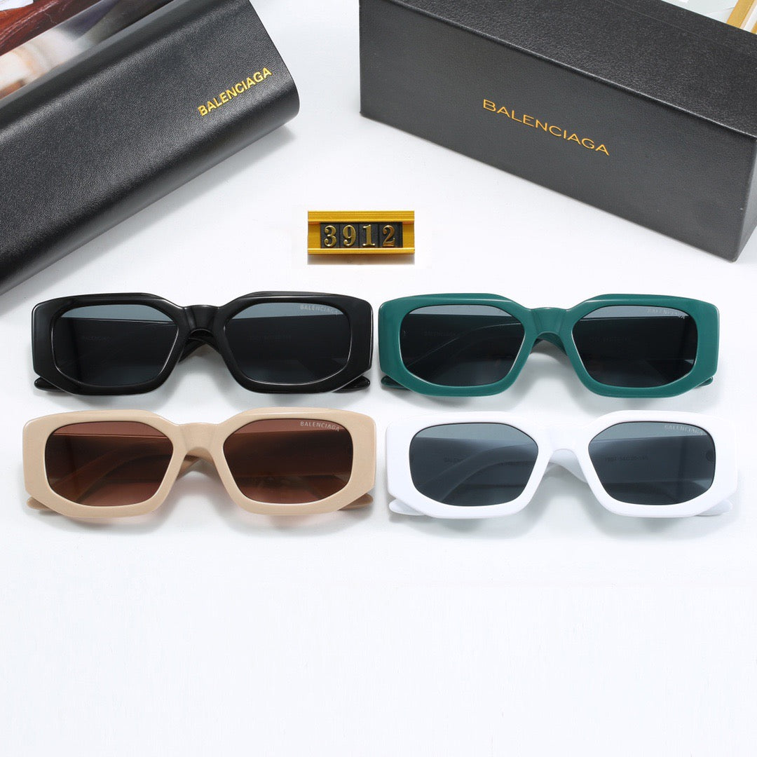 Four-color cat-eye sunglasses