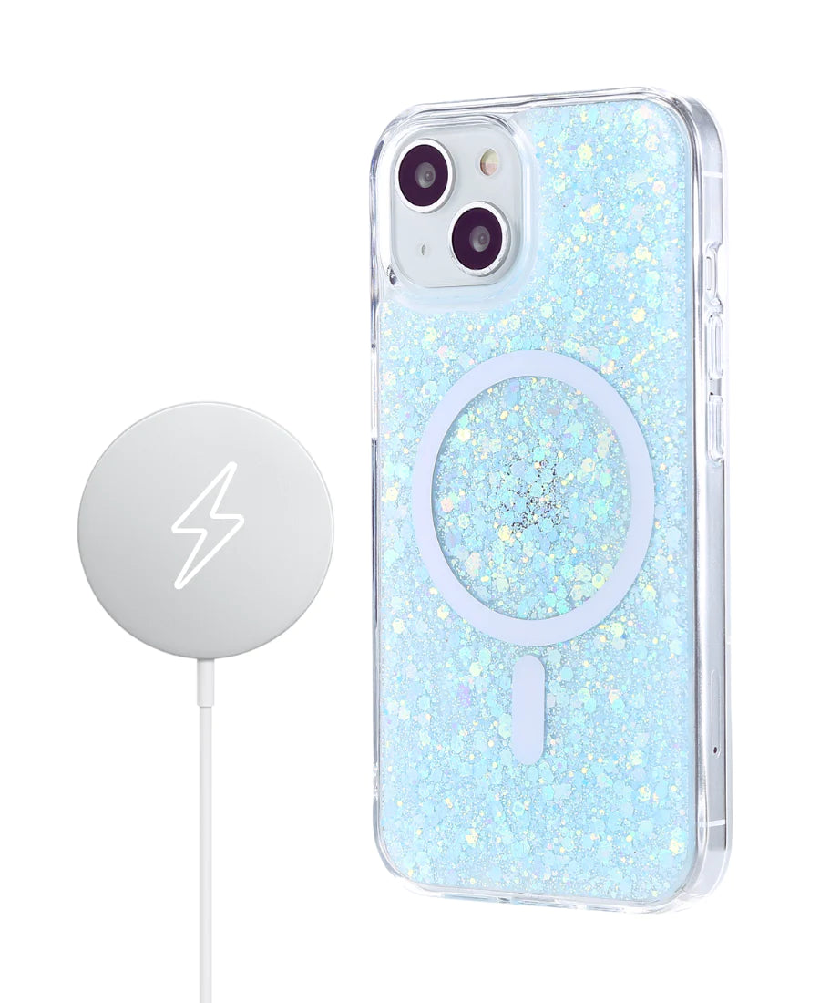 Aquamarine Disco MagSafe Phone Case