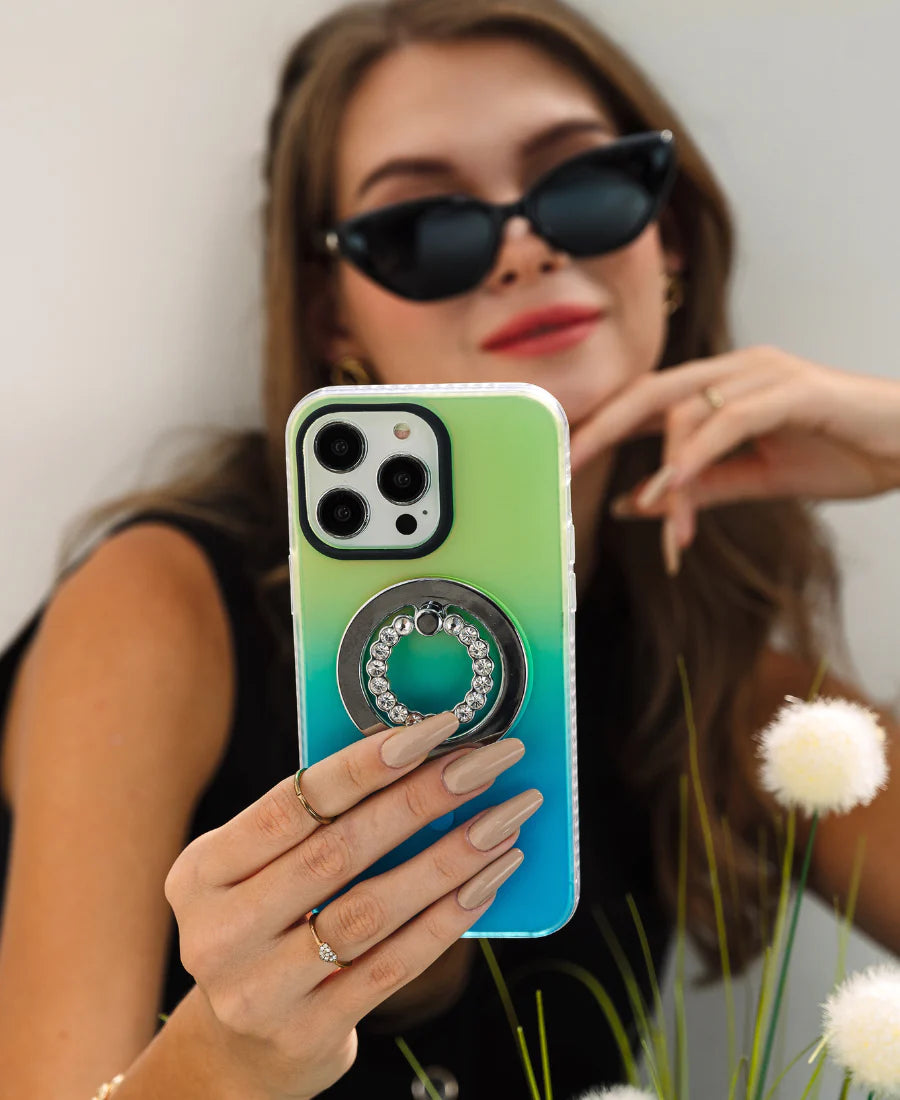 Blue Ombre MagSafe Phone Case