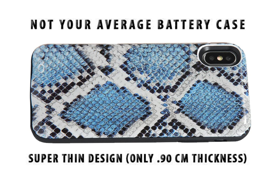 Snakeskin Battery Power Phone Case