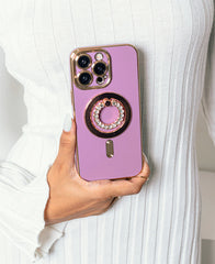 Mauve Luxe MagSafe Phone Case