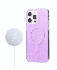 Purple Mother of Pearl MagSafe Phone Case