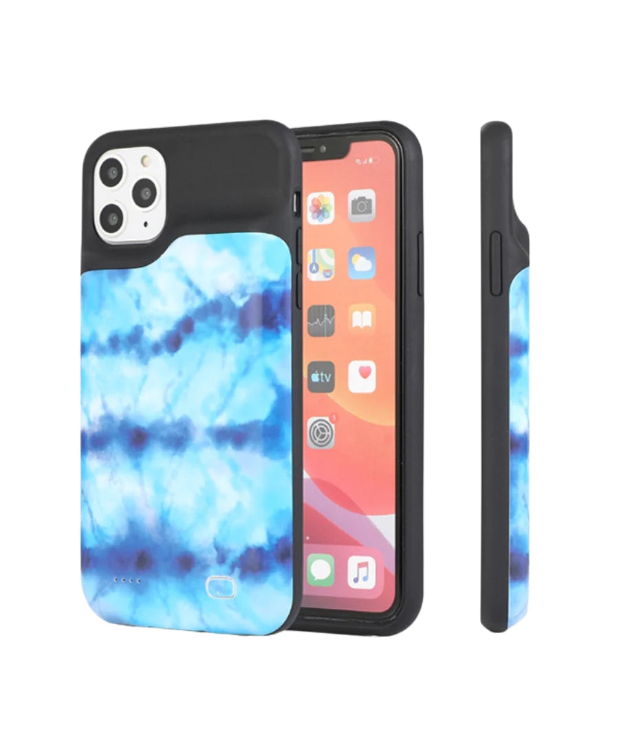 Blue Tie Dye Ultra Battery Case