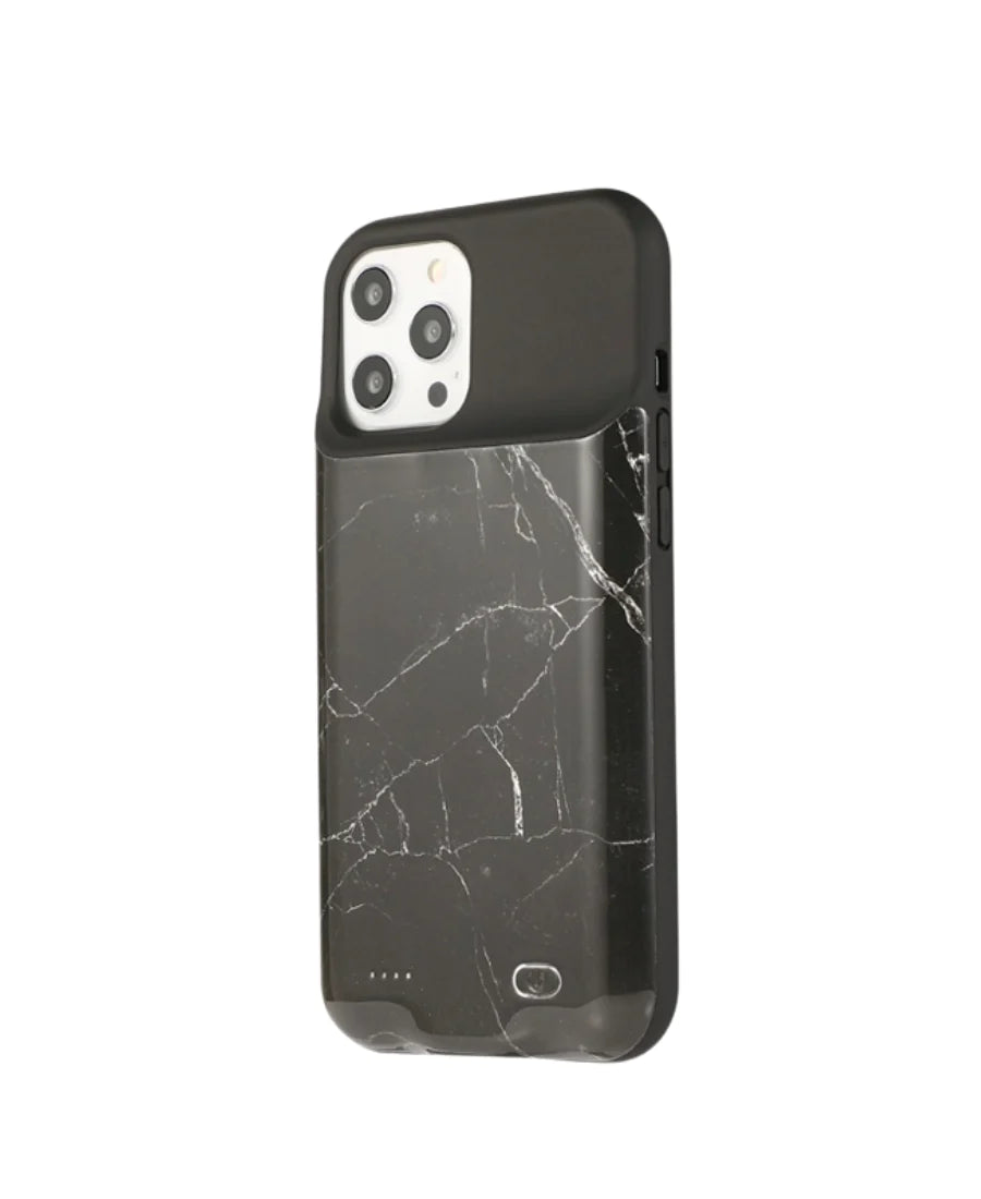 Black Marble Ultra Battery Case