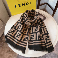 FF Reversible Cashmere Scarf Shawl