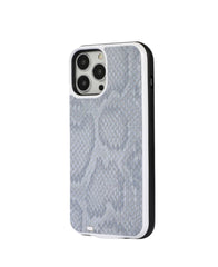 Dusty Blue Snakeskin Battery Case