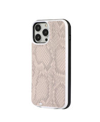 Nude Snakeskin Battery Case