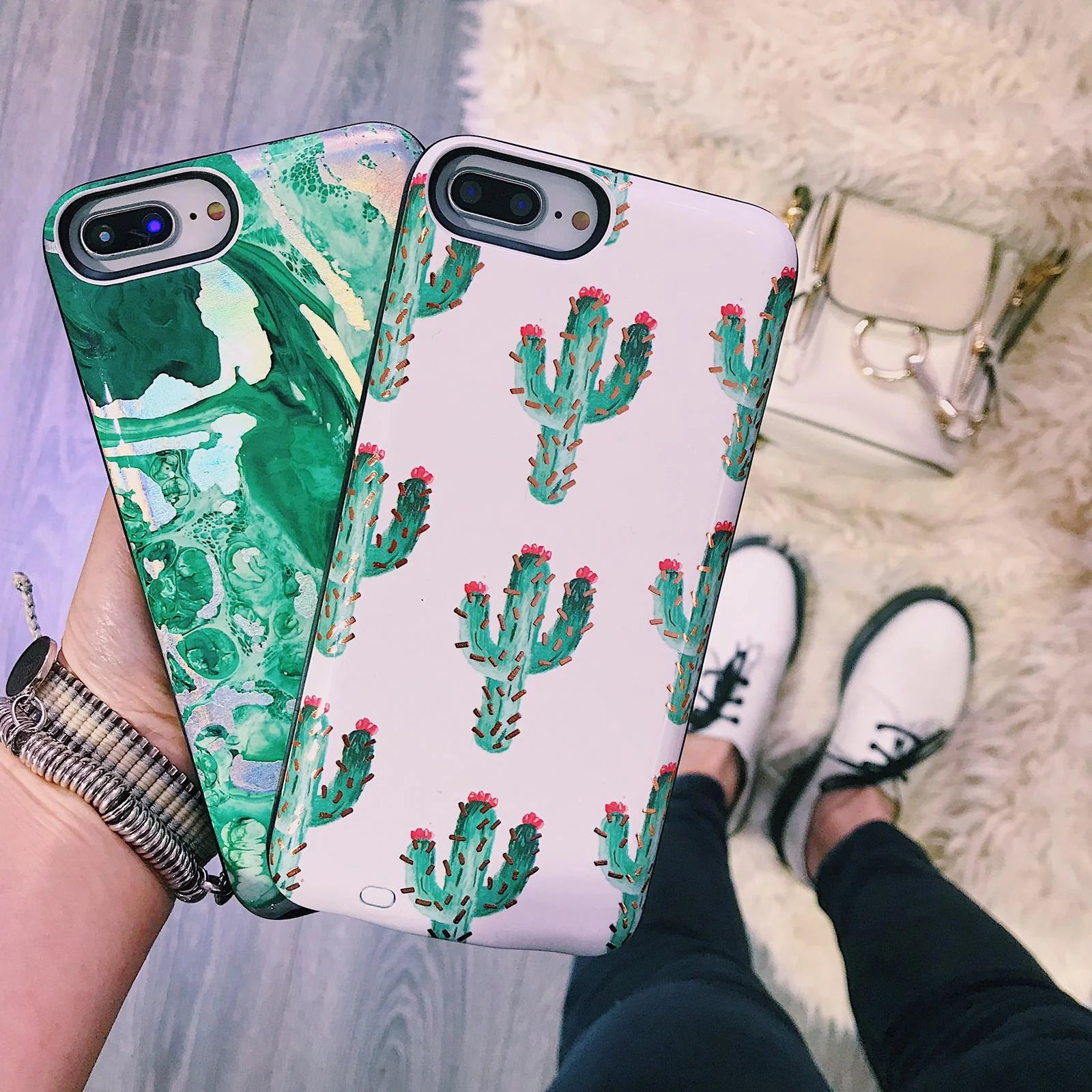 Cactus Battery Power Phone Case