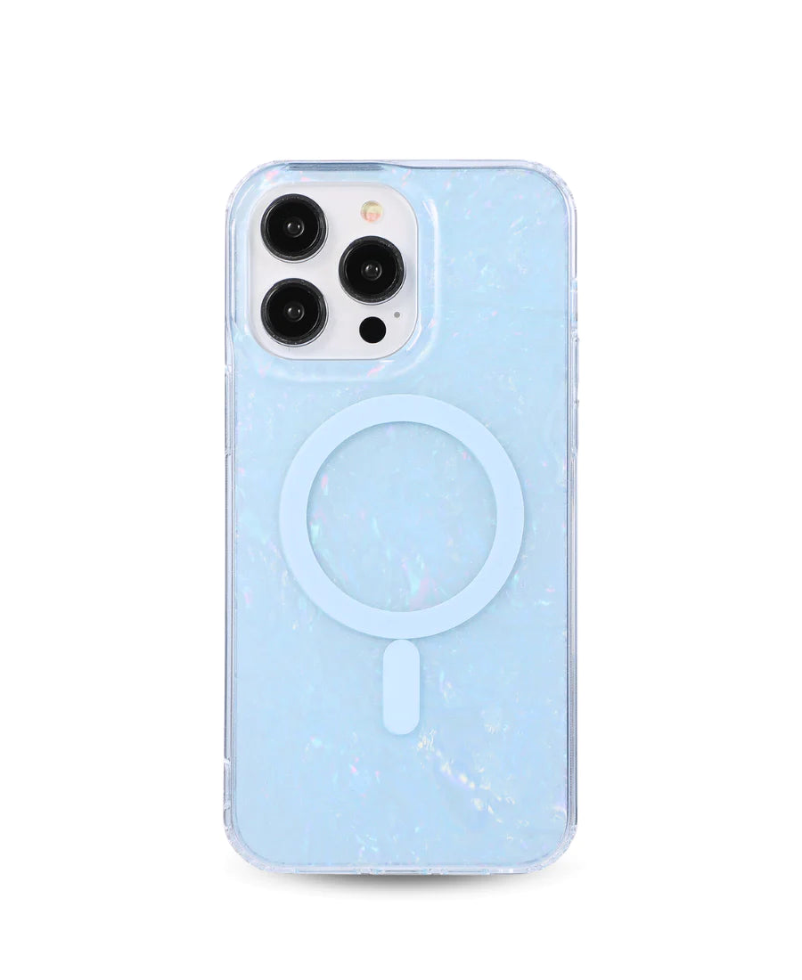 Blue Mother of Pearl MagSafe Phone Case