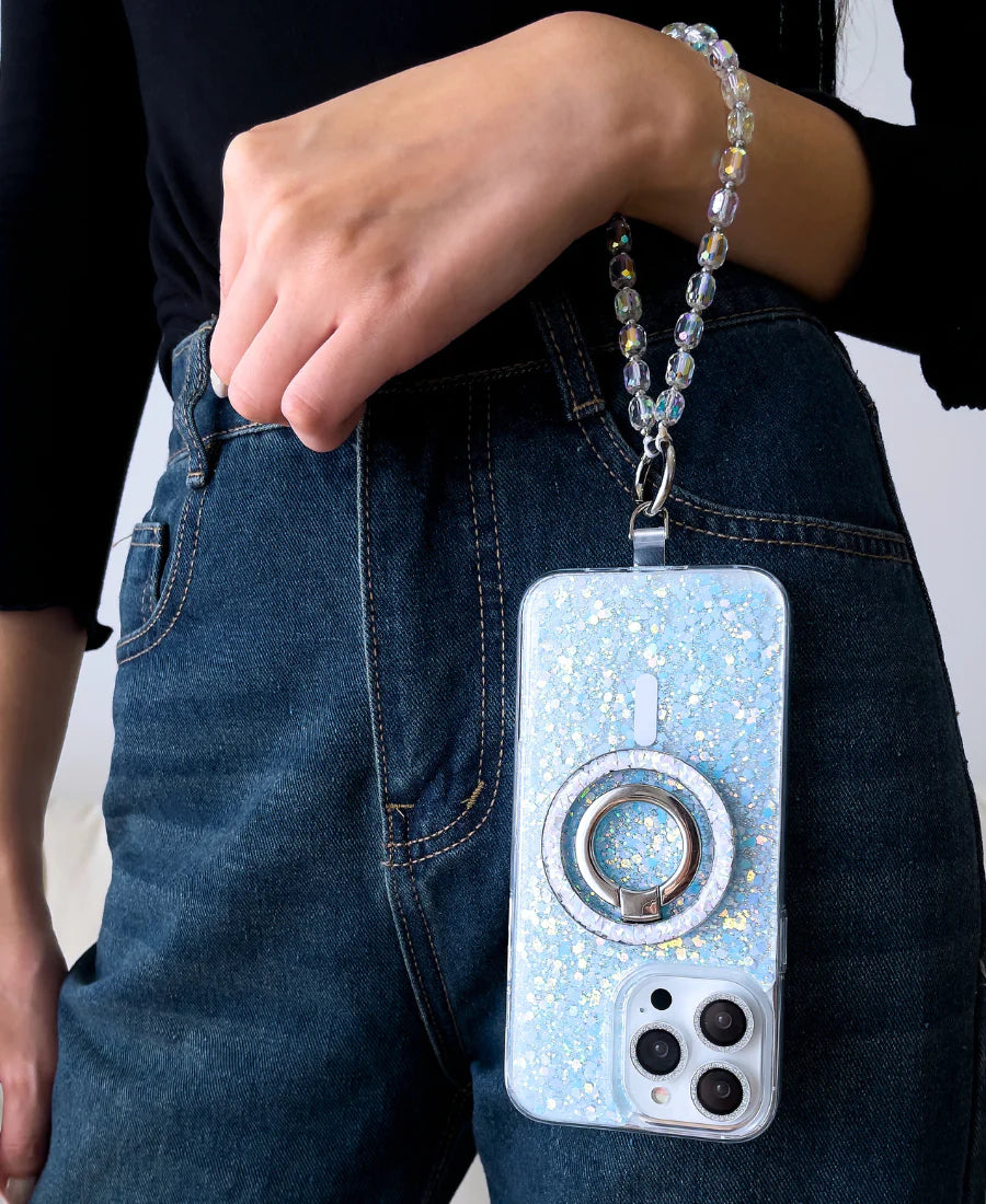 Aquamarine Disco MagSafe Phone Case