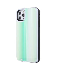 Mint Laser Holo Glass Battery Case