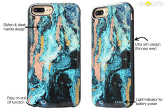 Mystic Marble Battery Case