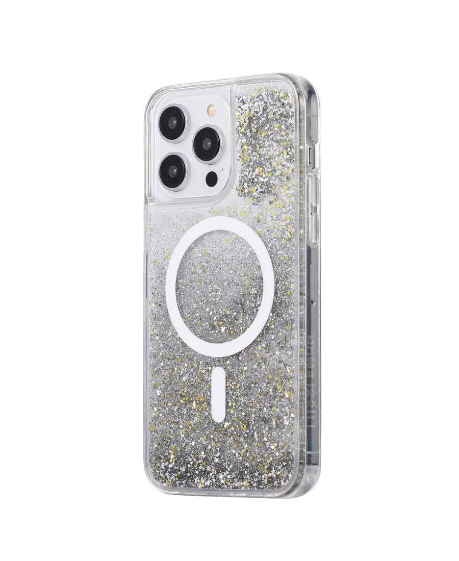 Clear Glitter MagSafe Phone Case