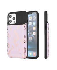 Lilac Metallic Floral Ultra Battery Case