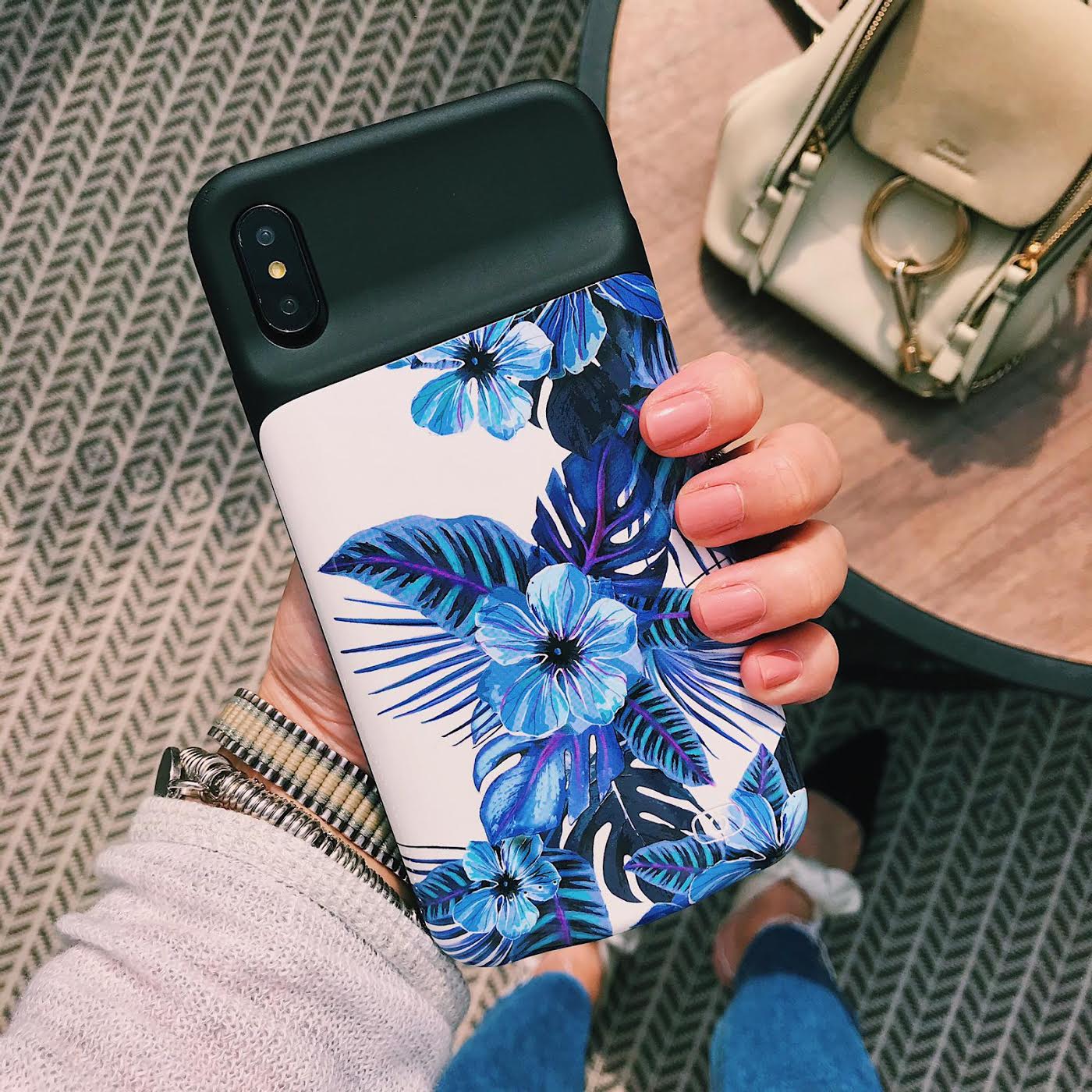 Blue Dream Floral Ultra Battery Case