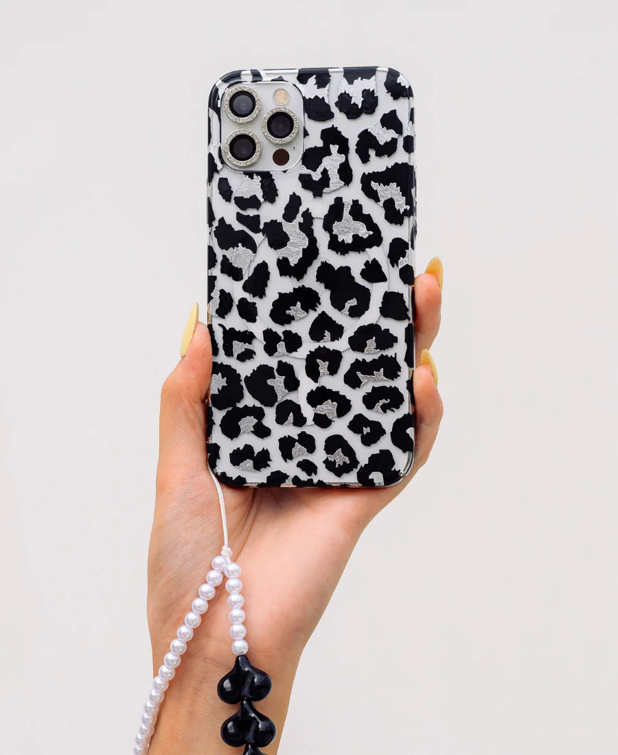 Black Leopard MagSafe Phone Case