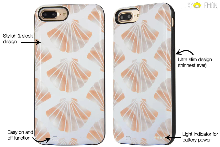 Seashells Battery Case