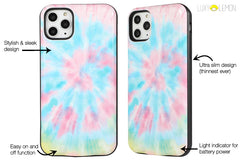 Rainbow Tie Dye Battery Case