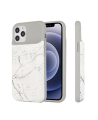 White Marble Ultra Battery Case