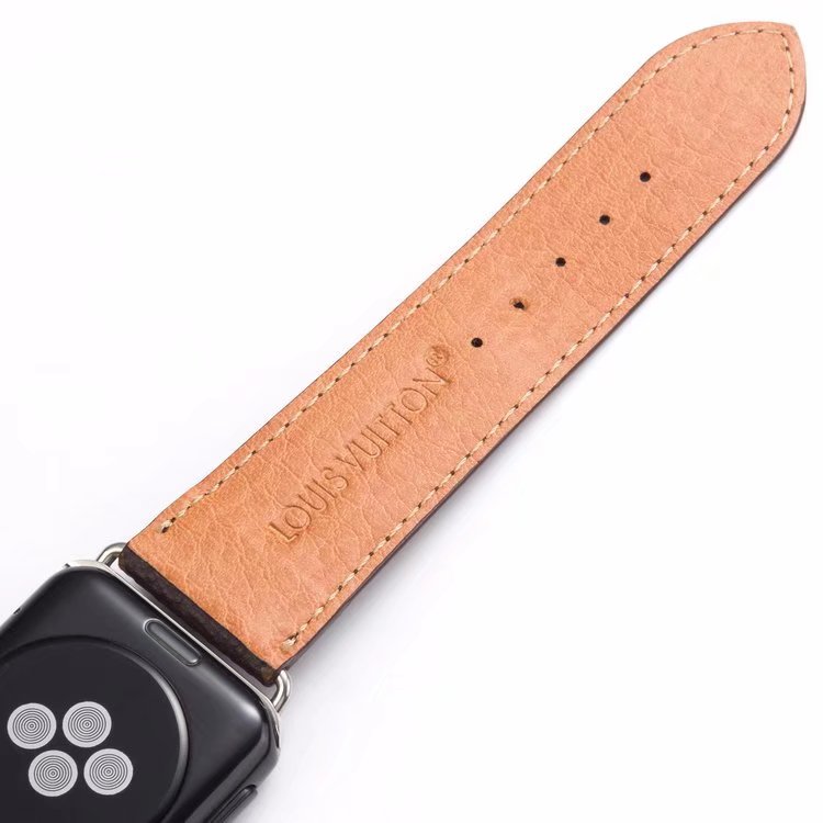 Classic Embossed Leather Apple Watch Band