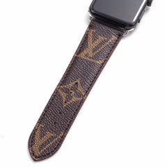 Classic Embossed Leather Apple Watch Band