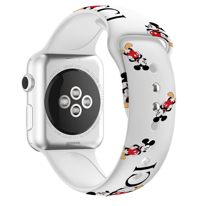 Colorful Embossed Apple Watch Band