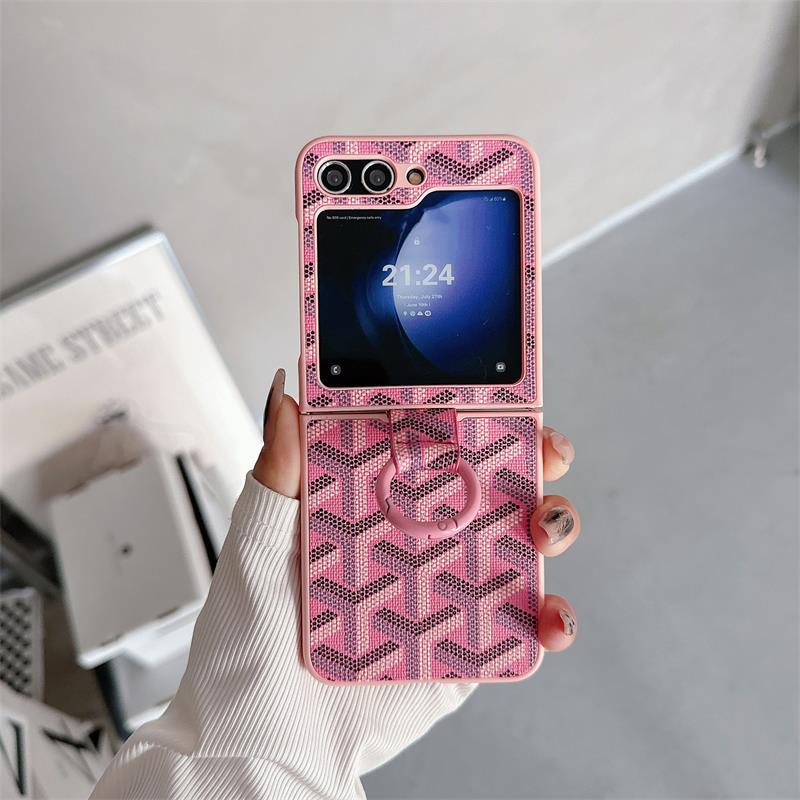 Electroplating Ring Case for Galaxy Z Flip