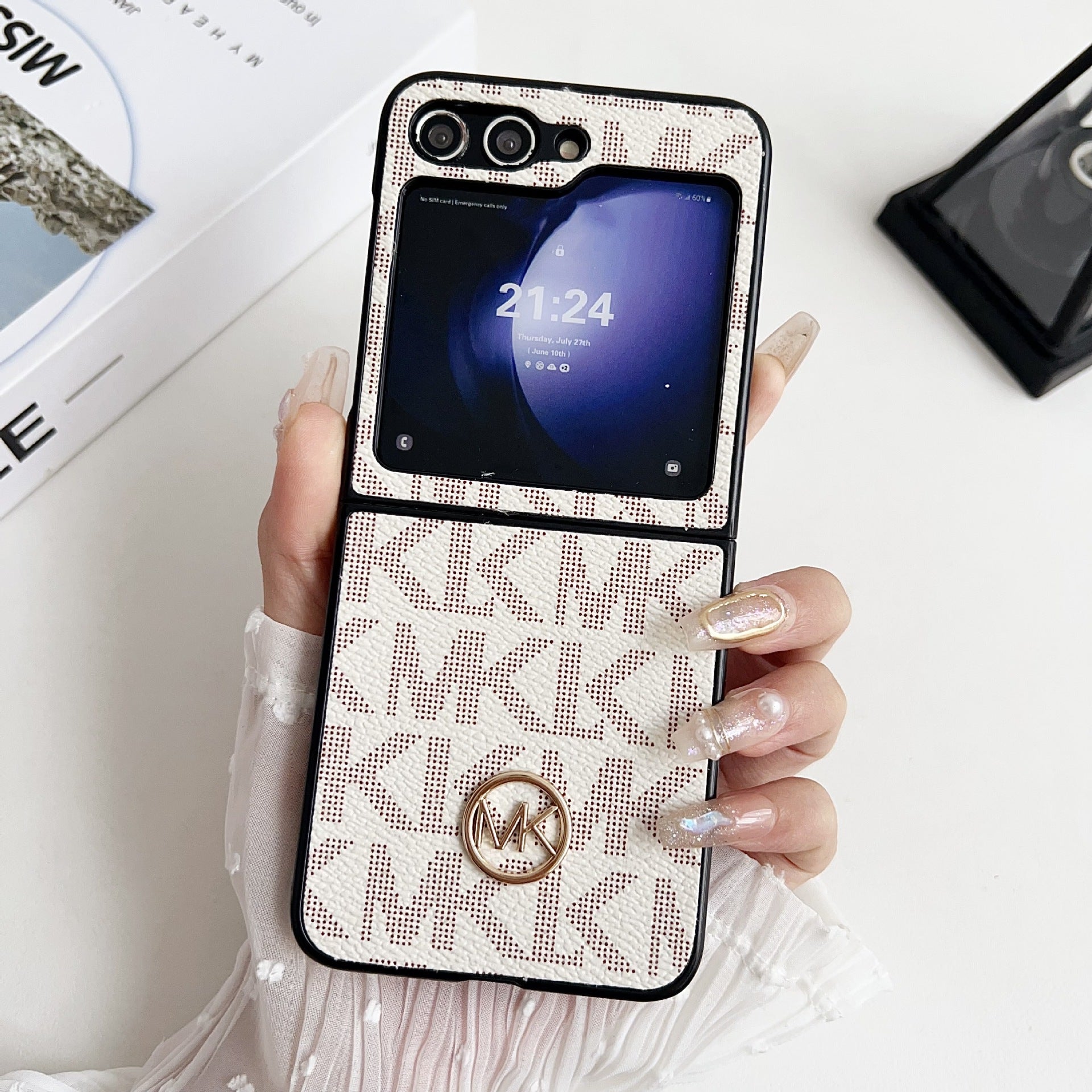 Fashion Embossed Case for Galaxy Z Flip