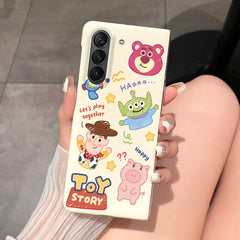 Cute Cartoon Silicone Fold Case