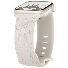 Cute cartoon 3D silicone watch strap