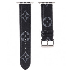 Leather Embossed Apple Watch Band