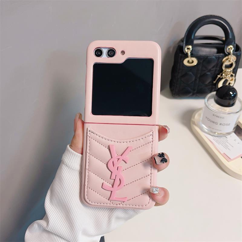 Leather Fashion Card Case for Galaxy Z Flip