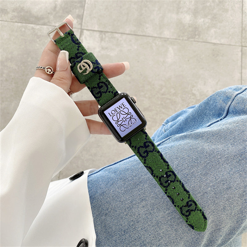 Fashion canvas watch strap