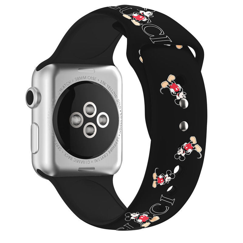 Colorful Embossed Apple Watch Band