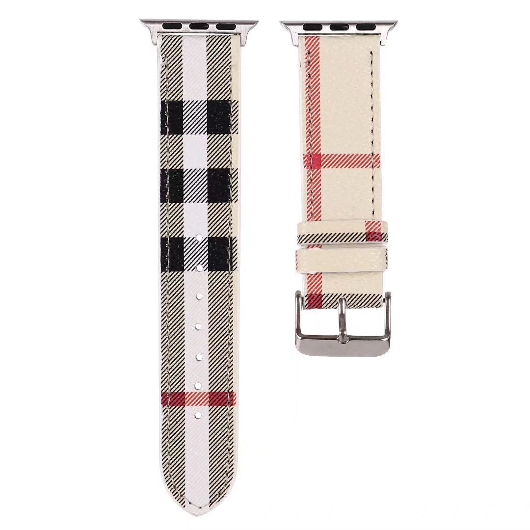 Retro Checkered Apple Watch Band